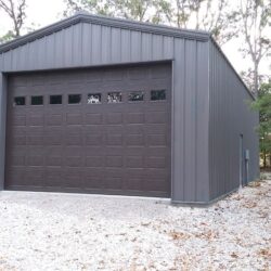 Charcoal-Gray-Garage-by-General-Steel