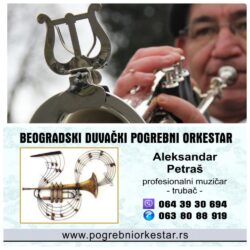 Solo trubač ili violinista za sahranu Beograd Centralno groblje