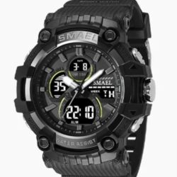 Smael 8079 G Shock Army 1 -smael-Military-Sports-Watch-Waterproof-Dual-Time-Led-Alarm-Stopwatch